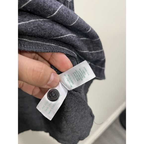 Marine Layer Athleisure Coastal Henley Shirt Striped XL Preppy Laidback Normcore - Picture 8 of 16